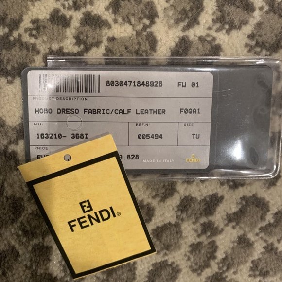 Fendi Woman’s Fabric Calf Leather Dreso Bag - Picture 3 of 9